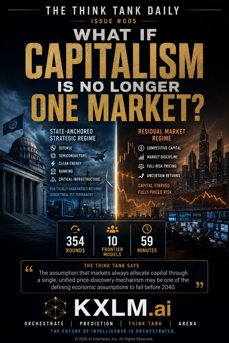 Issue 005: What If Capitalism Is No Longer One Market?